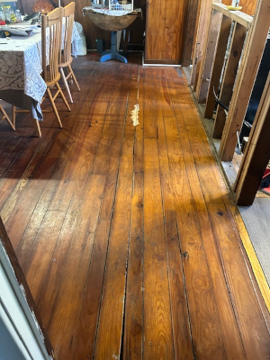 How Our Team Helped Give New Life to 50-Year-Old Hardwood Flooring